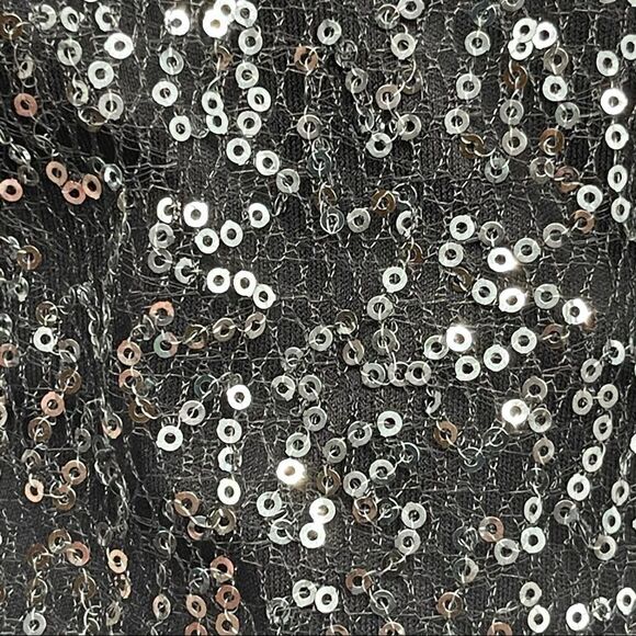 SD Collection Sequin Mesh Scuba Dress Size 10P - Picture 14 of 14